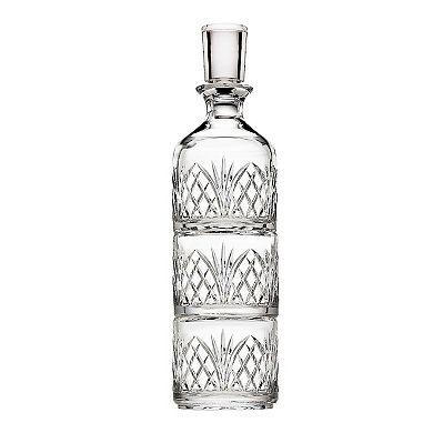 Godinger Silver Dublin Crystal Stacking Decanter