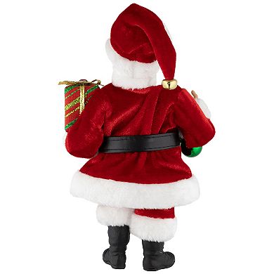 Northlight Santa Elf with Gift Christmas Figure Table Décor