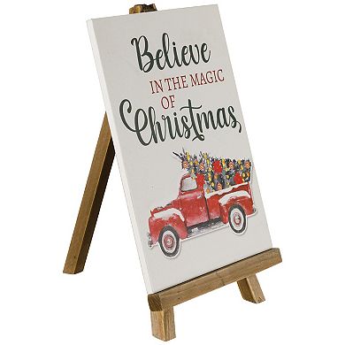 Northlight Believe in the Magic of Christmas Sign Table Décor