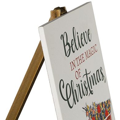 Northlight Believe in the Magic of Christmas Sign Table Décor