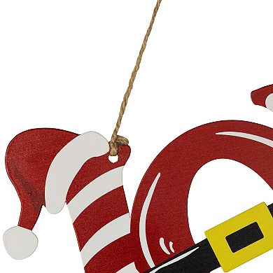 Northlight Santa Hat & Belt Joy Christmas Wall Sign Decor