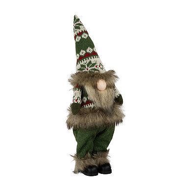 Northlight 19-in. Standing Knitted Outfit Gnome Christmas Figure Table Decor
