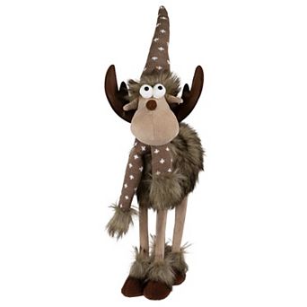 Northlight 19 in Standing Four Legged Moose Christmas Figure Floor Decor
