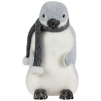 Northlight Penguin in Winter Scarf Christmas Figurine - 7.5"
