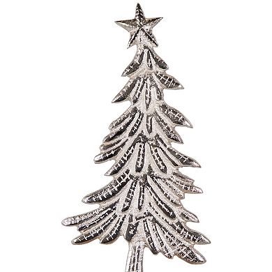 Northlight Embossed Swaying Tree Metal Christmas Decoration - 12"