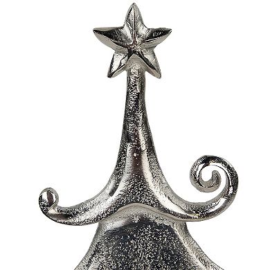 Northlight Swirling Metal Tree Christmas Decoration - 13.5"