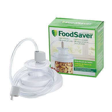 FoodSaver Wide-Mouth Jar Sealer