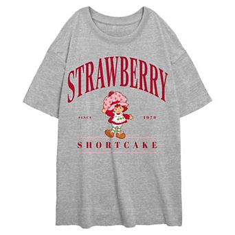 Juniors' Strawberry Shortcake Since 1979 Oversized Graphic Tee
