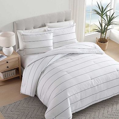 Nautica Cable Striped Comforter Set
