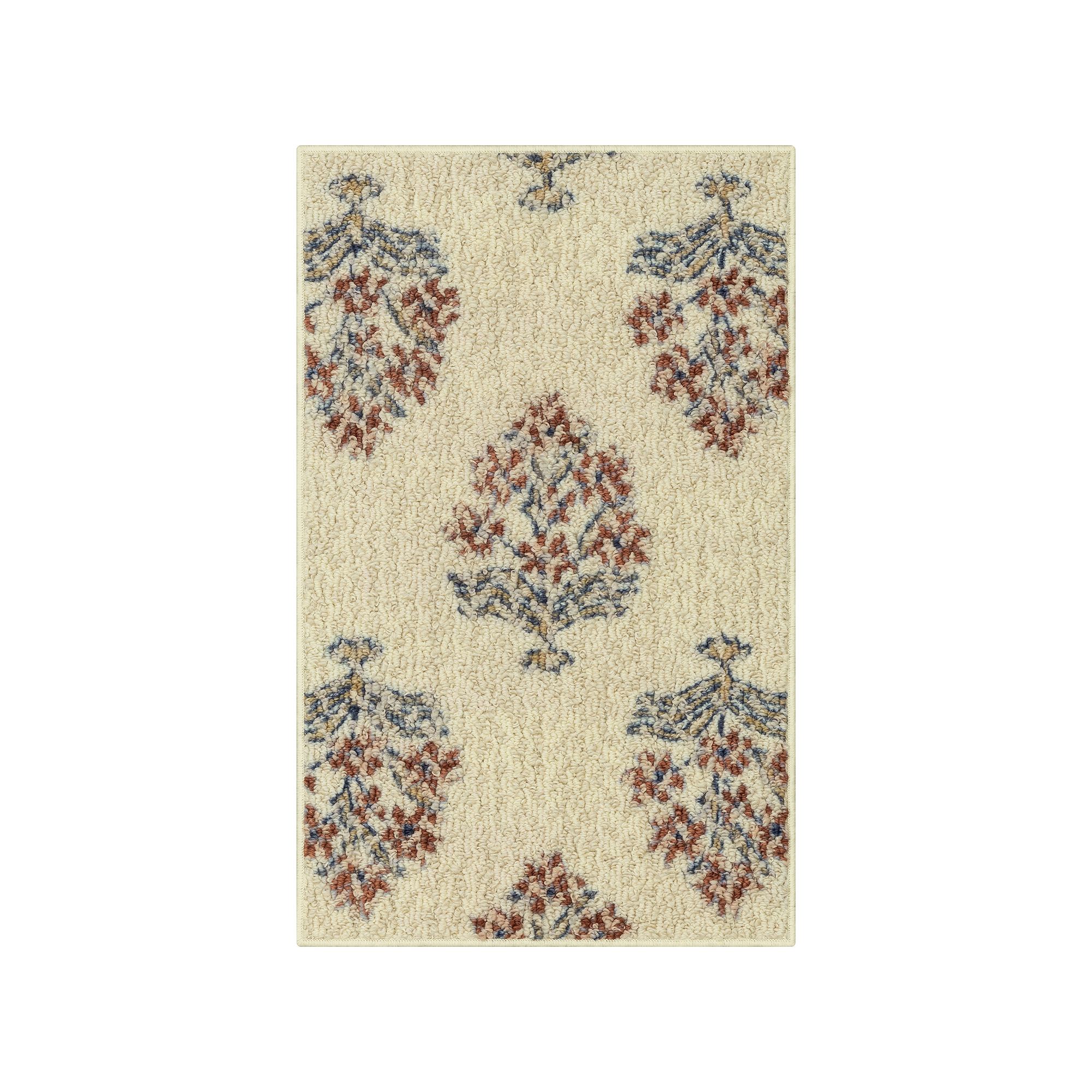 Maples Melrose Overbraid Washable Throw Rug, Purple