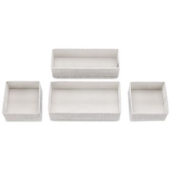 The Big One® 4 pc Fabric Drawer Organizer Set