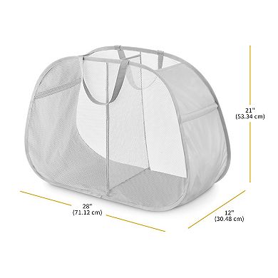The Big One® Pop & Fold Double Hamper