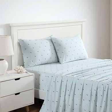 Nautica Printed Percale 100% Cotton Sheet Set