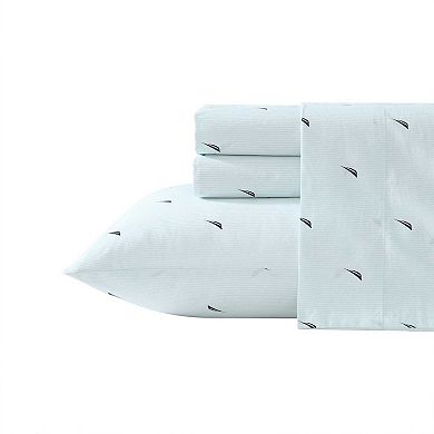 Nautica Printed Percale 100% Cotton Sheet Set