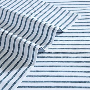 Nautica Printed Percale 100% Cotton Sheet Set