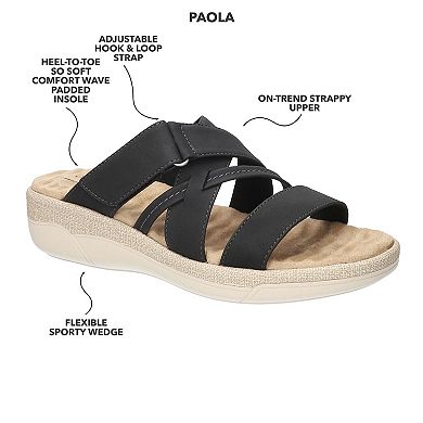 Easy Street Paola Women's Comfort Platform Slide Sandals
