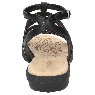 Easy Street Daylily Gladiator Women's Flat Sandals