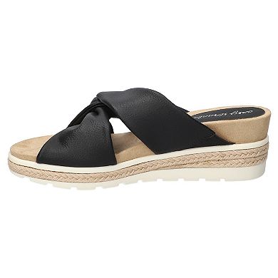 Easy Street Ja Knotted Wedge Women's Slide Sandals