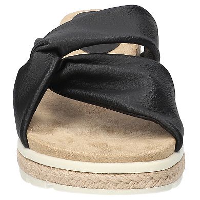 Easy Street Ja Knotted Wedge Women's Slide Sandals