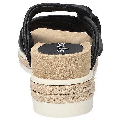 Easy Street Ja Knotted Wedge Women's Slide Sandals