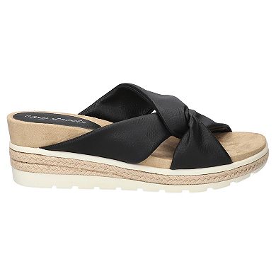 Easy Street Ja Knotted Wedge Women's Slide Sandals
