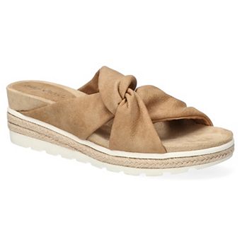 Easy Street Ja Knotted Wedge Women's Slide Sandals