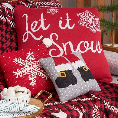 C&F Home Santa Shoes Christmas Throw Pillow