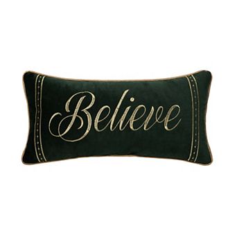 C&F Home Believe Christmas Throw Pillow