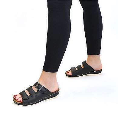 Easy Street Pinterry Women's Comfort Slide Sandals