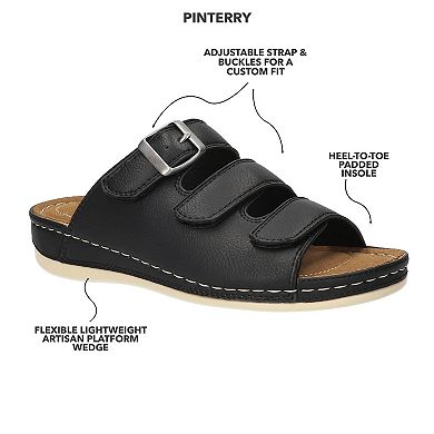 Easy Street Pinterry Women's Comfort Slide Sandals