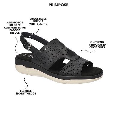 Easy Street Primrose Women's Comfort Platform Slingback Sandals