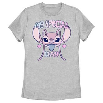 Disney's Lilo & Stitch Angel My Special Day Juniors' Graphic Tee