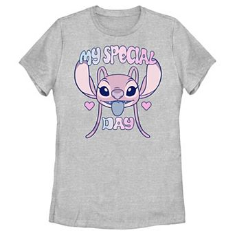 Disney's Lilo & Stitch Angel My Special Day Juniors' Graphic Tee