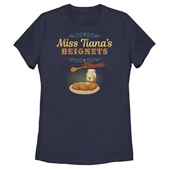 Disney's The Princess And The Frog Miss Tiana's Beignets Juniors' Graphic Tee