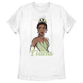 Disney's The Princess And The Frog Tiana Sketch Juniors' Graphic Tee