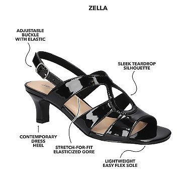 Easy Street Zella Slingback Women's Heeled Sandals