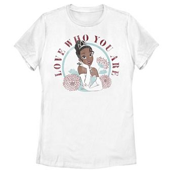 Disney's The Princess And The Frog Tiana Love Who You Are Juniors' Graphic Tee