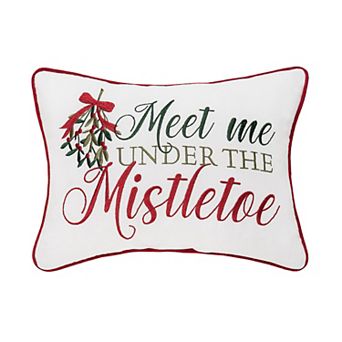 C&F Home Under The Mistletoe Christmas Throw Pillow