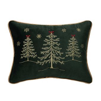 C&F Home Christmas Tree Forest Throw Pillow