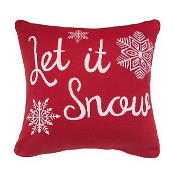 C&F Home Let It Snow Christmas Throw Pillow