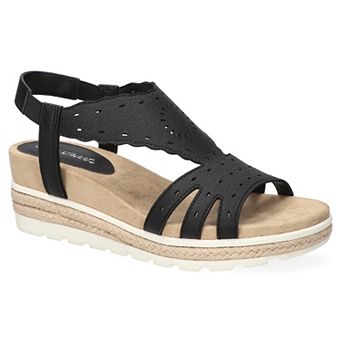 Easy Street Fran Women's Slingback Wedge Sandals