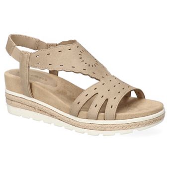 Easy Street Fran Women's Slingback Wedge Sandals