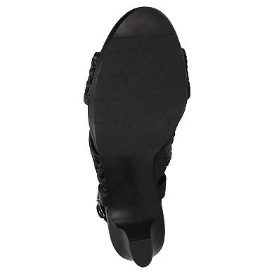 Easy Street Sol Women's Slingback Platform Heeled Sandals