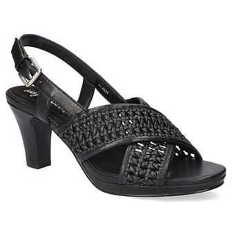 Easy Street Sol Women's Slingback Platform Heeled Sandals