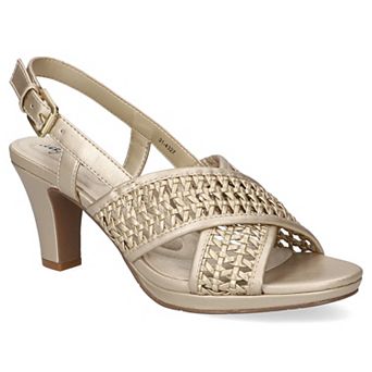 Easy Street Sol Women's Slingback Platform Heeled Sandals