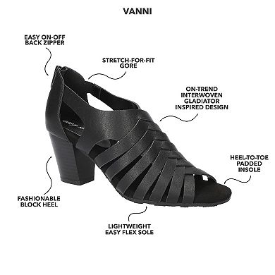 Easy Street Vanni Women's Block Heel Sandals