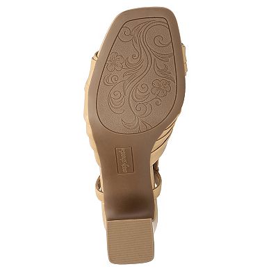Easy Street Lucie Women's Square Toe Dress Sandals