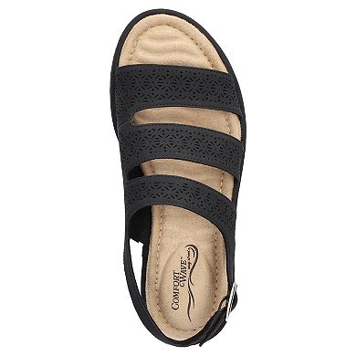 Easy Street Comfort Platform Women's Slingback Sandals