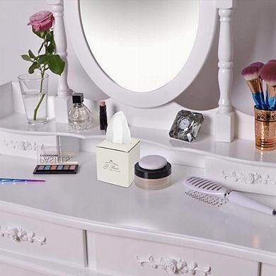 Le Bain Paris Collection Heavy Porcelain Tissue Holder