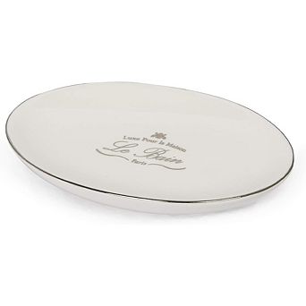 Le Bain Paris Collection Heavy Porcelain Soap Dish